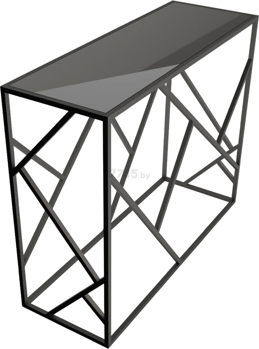 Столик консольный RASGAR Грация черный/черный 103х40х85 см (82351)