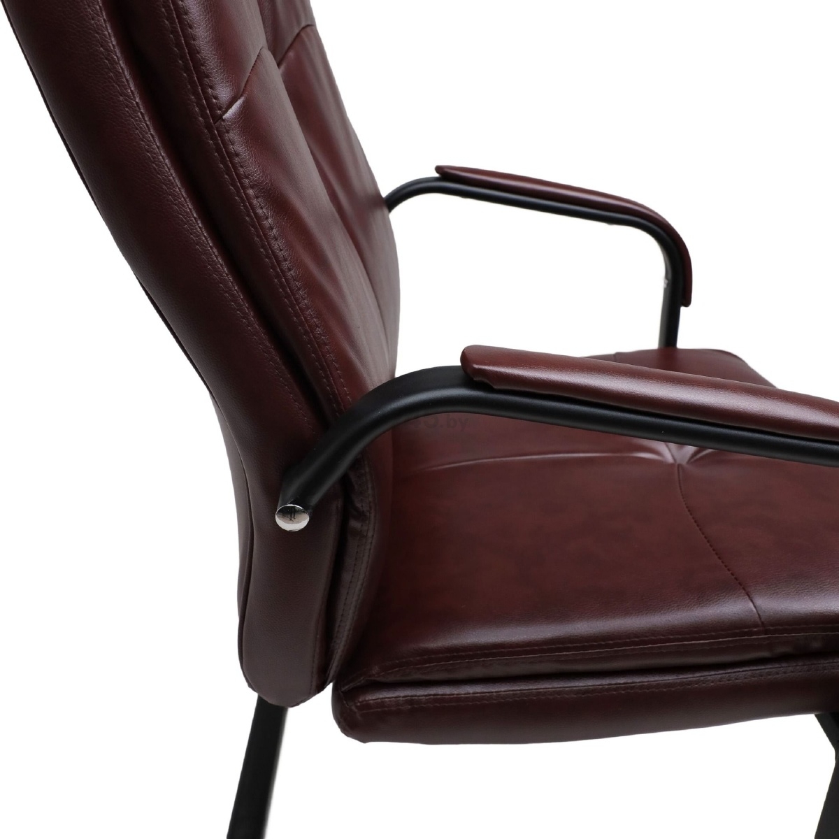 Кресло офисное AKSHOME Klio Eco коричневый бриллиант/черный (87592) - Фото 6