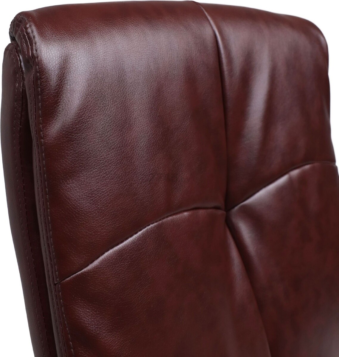 Кресло офисное AKSHOME Klio Eco коричневый бриллиант/черный (87592) - Фото 9