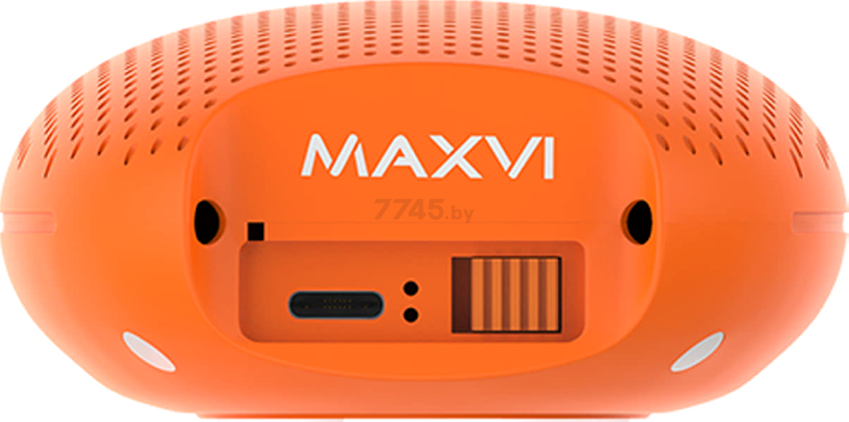 Колонка портативная беспроводная MAXVI PS-01 Orange - Фото 8