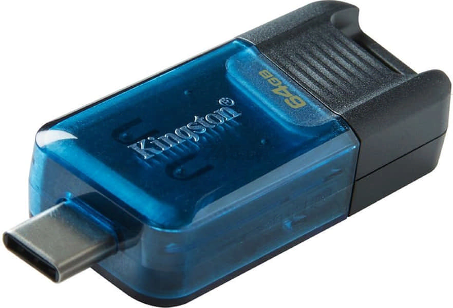 USB-флешка 64 Гб KINGSTON Data Traveler 80 M USB-C (DT80M/64GB) - Фото 4