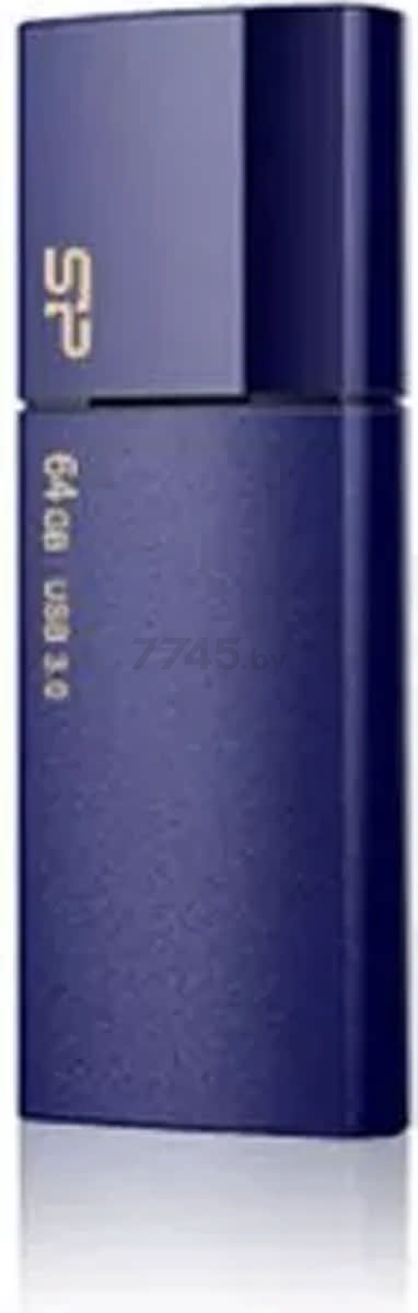 USB-флешка 64 Гб SILICON POWER Blaze B05 USB 3.2 Blue (SP064GBUF3B05V1D) - Фото 3