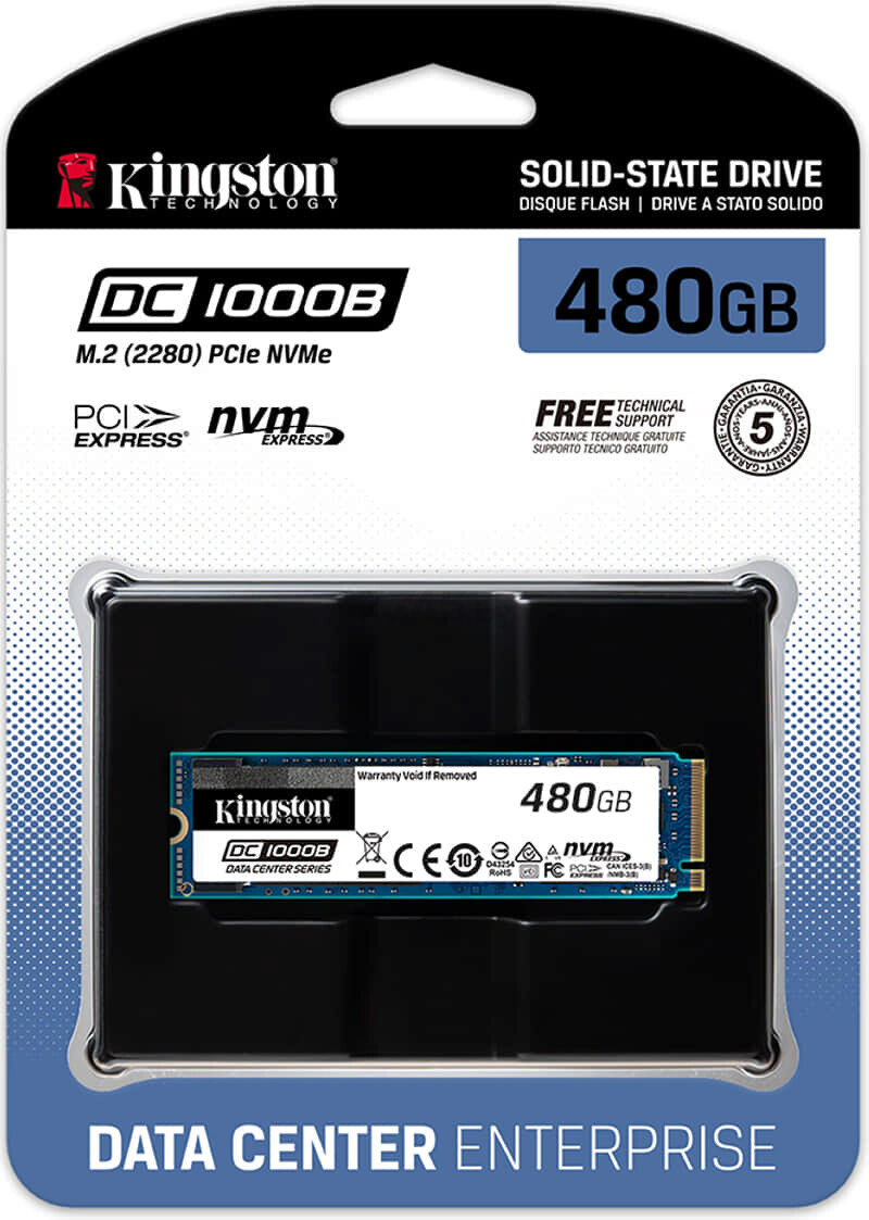 SSD диск KINGSTON DC1000B Enterprise 480GB (SEDC1000BM8/480G) - Фото 3