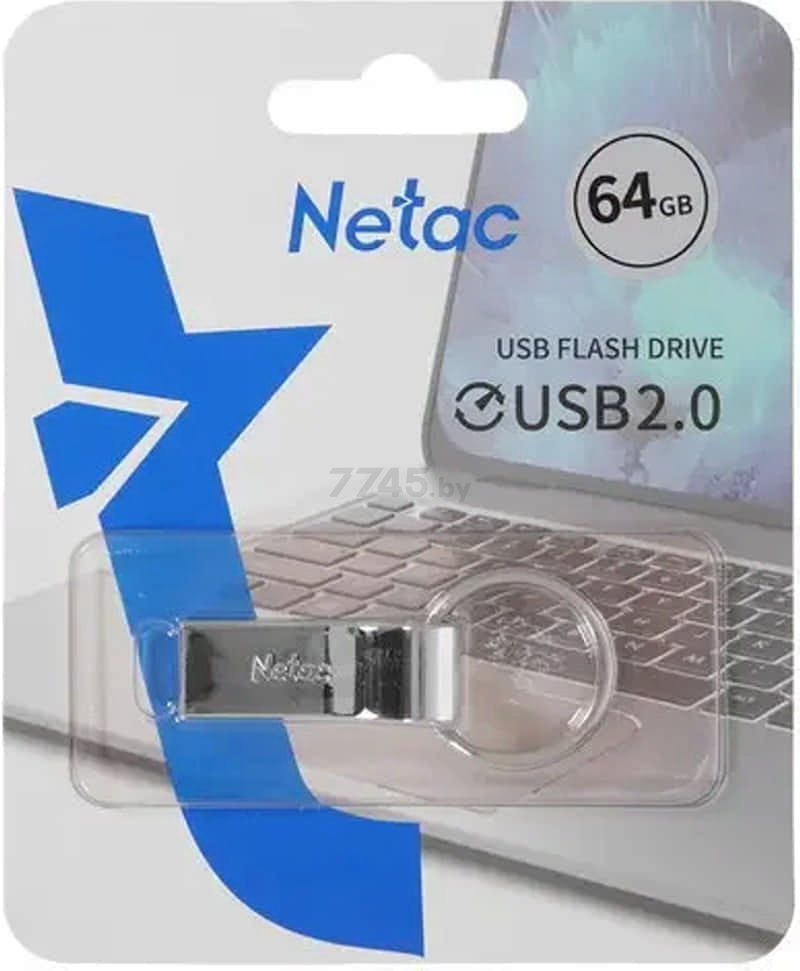 USB-флешка 64 Гб NETAC U275 USB 2.0 (NT03U275N-064G-20SL) - Фото 9