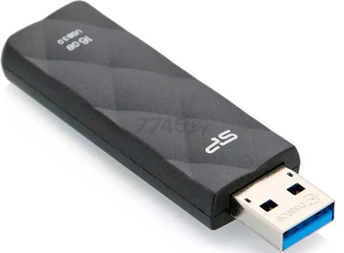 USB-флешка 64 Гб SILICON POWER Blaze B20 USB 3.2 Gen 1 Black (SP064GBUF3B20V1K) - Фото 4