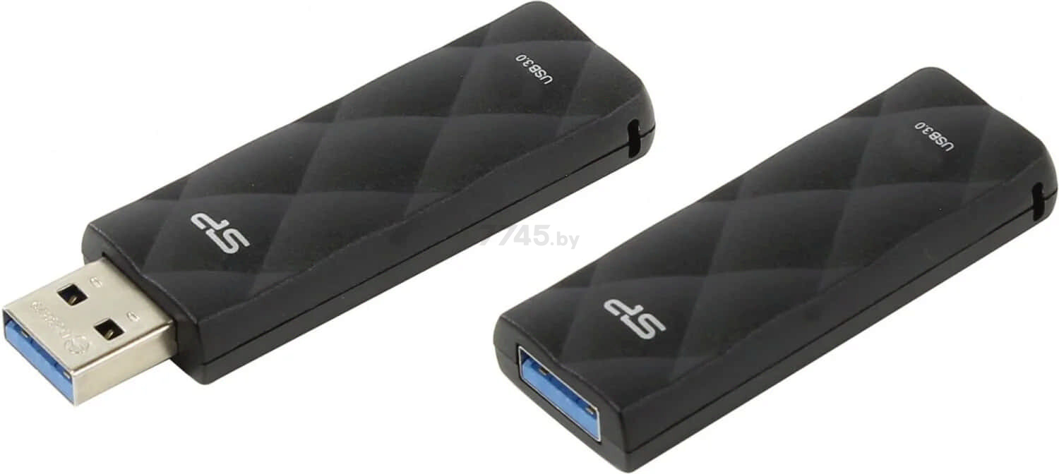 USB-флешка 64 Гб SILICON POWER Blaze B20 USB 3.2 Gen 1 Black (SP064GBUF3B20V1K) - Фото 6