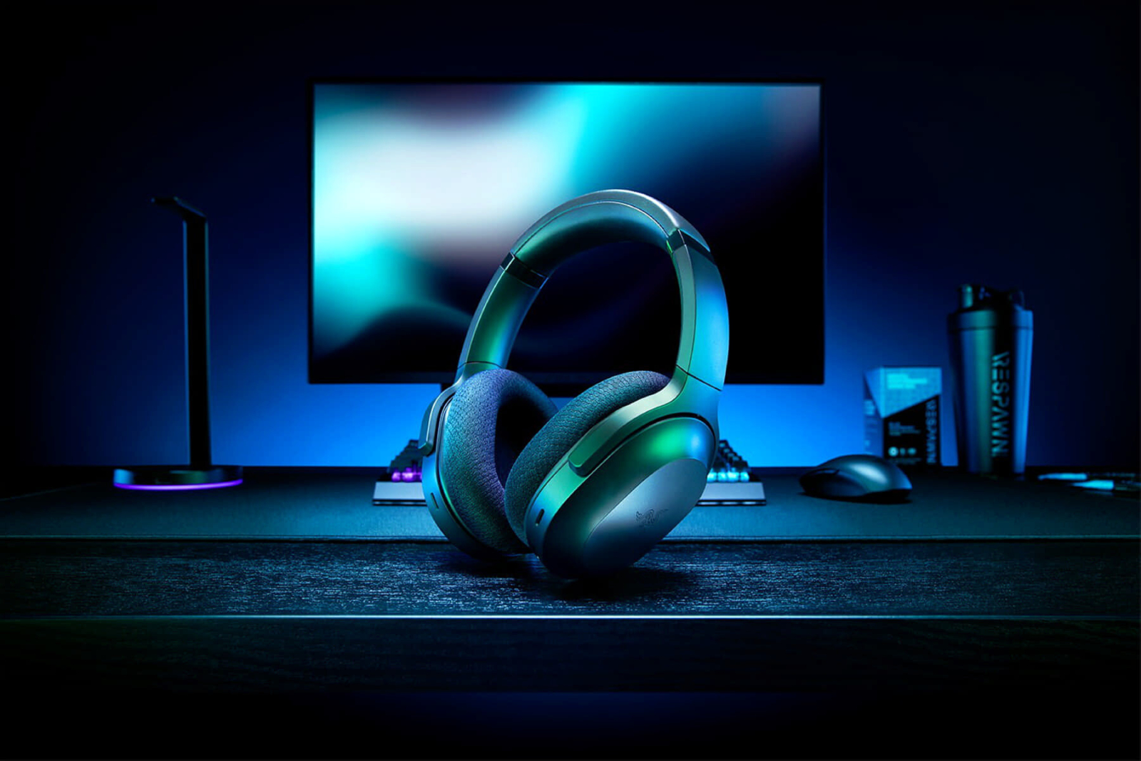 Наушники-гарнитура игровые беспроводные RAZER Barracuda Black (RZ04-03790100-R3M1) - Фото 17