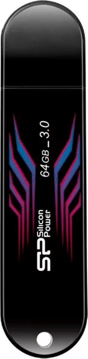 USB-флешка 64 Гб SILICON POWER Blaze B10 (SP064GBUF3B10V1B) - Фото 2