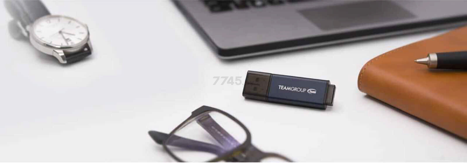 USB-флешка 64 Гб TEAM GROUP C211 3.2 Blue (TC211364GL01) - Фото 8