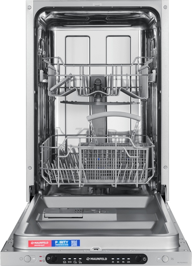 Машина посудомоечная встраиваемая MAUNFELD MLP4249G02 (КА-00021069) - Фото 2