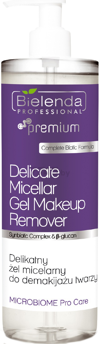 Гель для снятия макияжа BIELENDA PROFESSIONAL Microbiome Pro Care Нежный мицеллярный 500 мл (031282)
