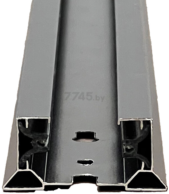 Шинопровод для трековых светильников трапециевидный 2 м TRUENERGY Track черный (25007) - Фото 2