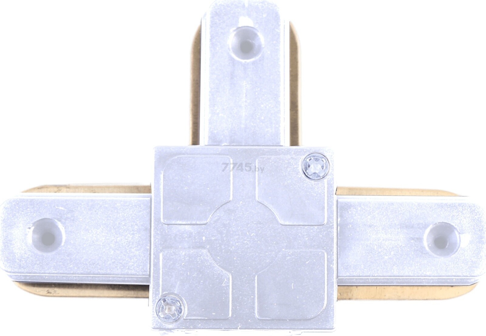 Коннектор для П-образного шинопровода T-образный TRUENERGY Track белый (23105) - Фото 3