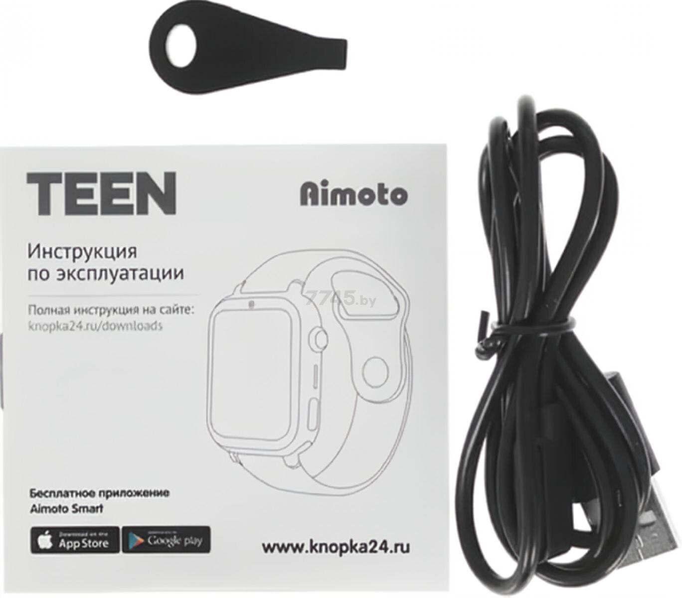 Умные часы детские AIMOTO Teen Black (9240101) - Фото 8