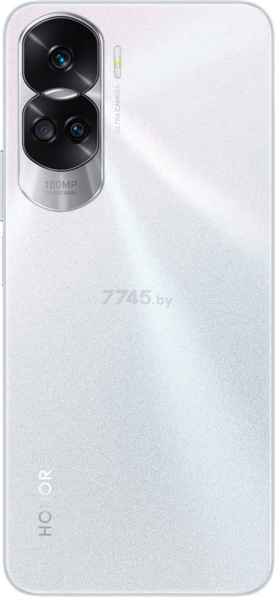 Смартфон HONOR 90 Lite 8GB/256GB Titanium Silver - Фото 7