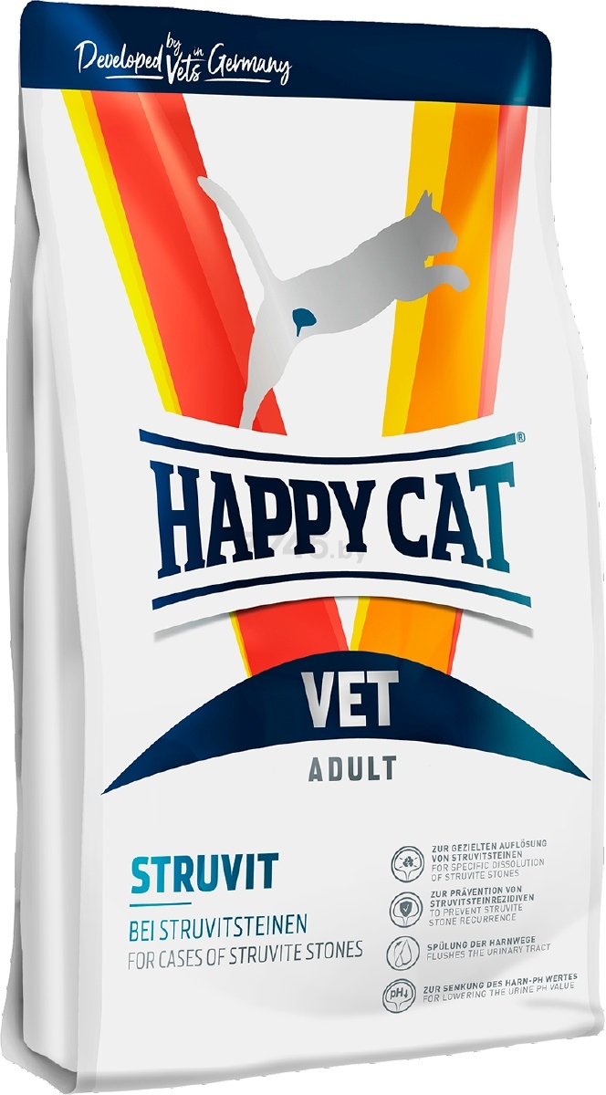 Сухой корм для кошек HAPPY CAT Vet Struvit 4 кг (70701)