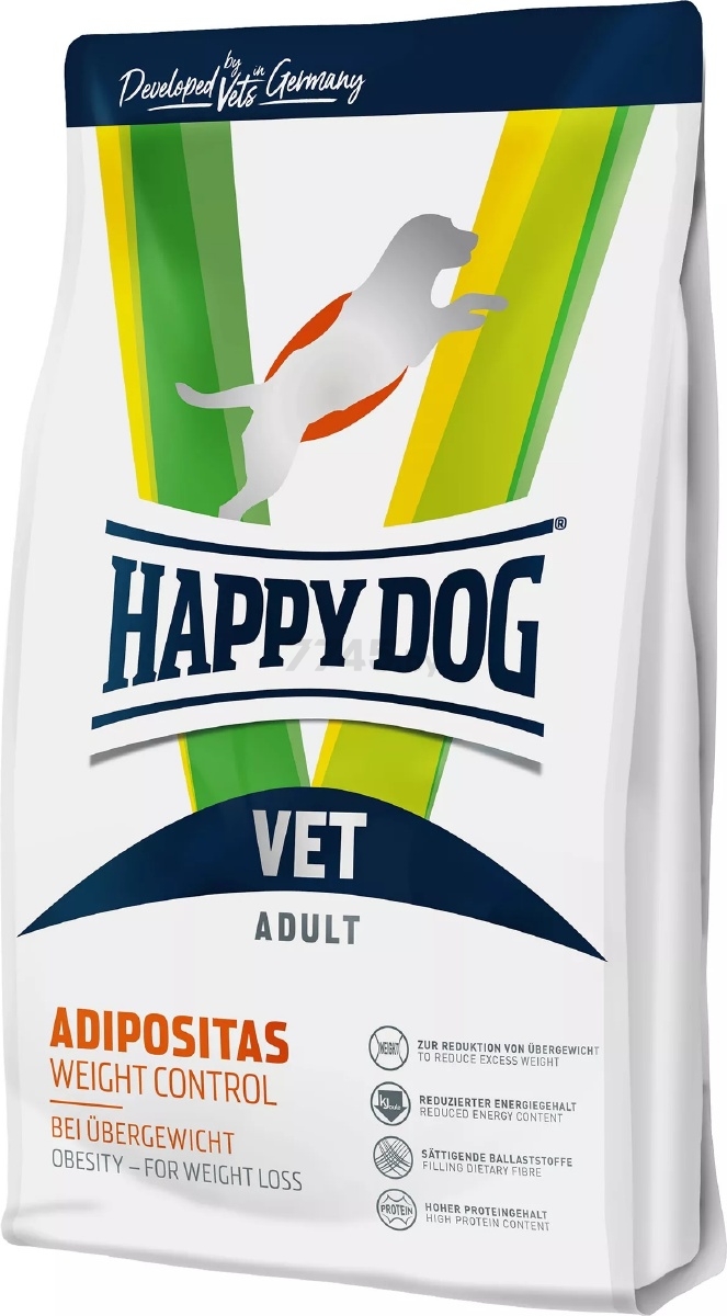 Сухой корм для собак HAPPY DOG Vet Adipositas 1 кг (61030)