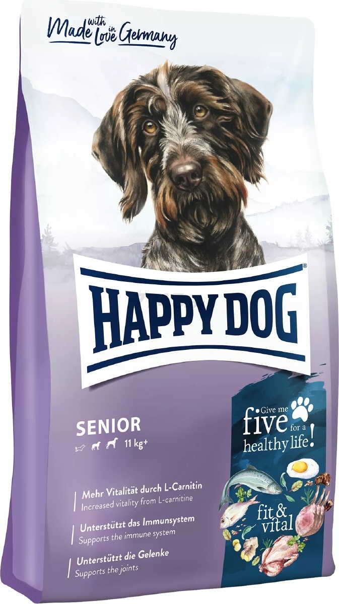Сухой корм для пожилых собак HAPPY DOG Senior Fit&Vital 4 кг (60767)