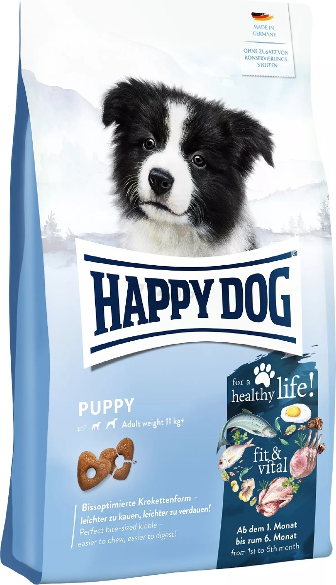 Сухой корм для щенков HAPPY DOG Puppy Fit&Vital 18 кг (60991)