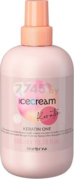 Крем-спрей INEBRYA Icecream Keratin Мультиактивный 200 мл (1026315)