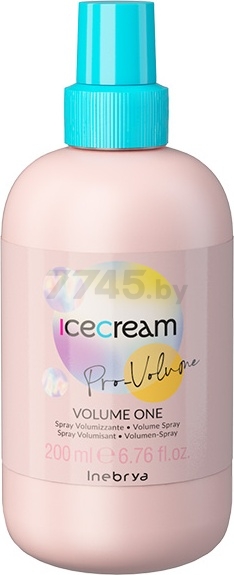 Спрей INEBRYA Icecream Pro-Volume для объема тонких и ослабленных волос 200 мл (1026365)