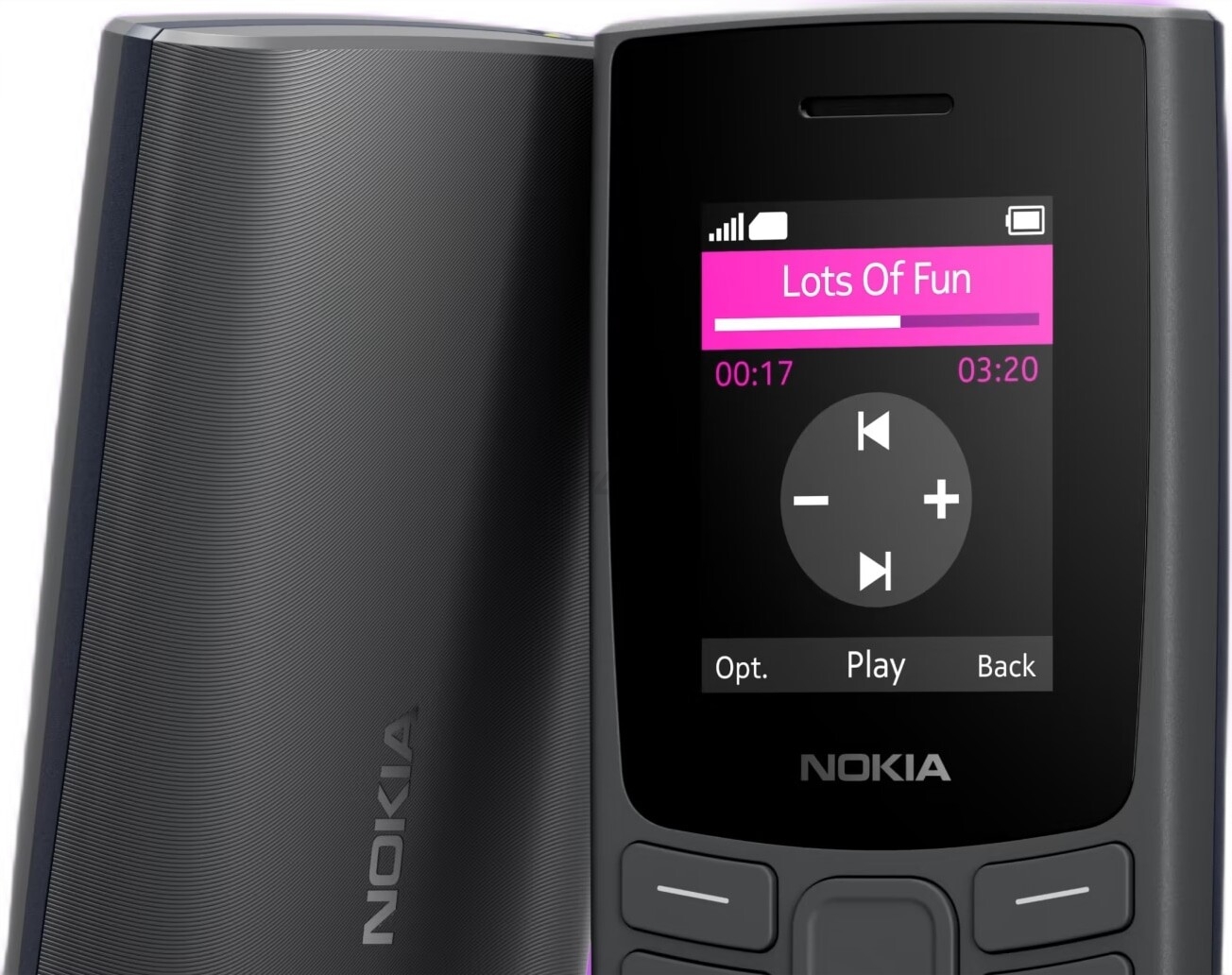 Мобильный телефон NOKIA 106 (2023) Dual SIM черный (1GF019BPA2C02) - Фото 4