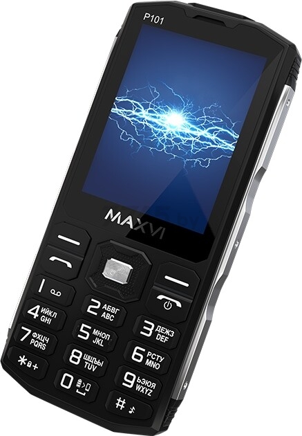 Мобильный телефон MAXVI P101 Black - Фото 3