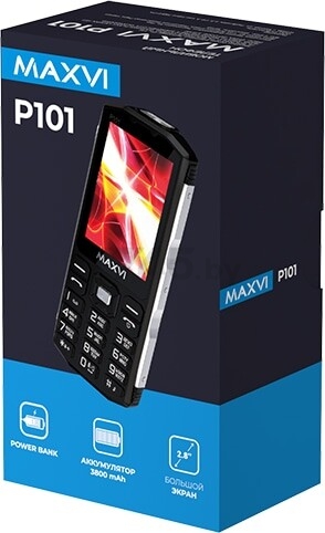 Мобильный телефон MAXVI P101 Black - Фото 12