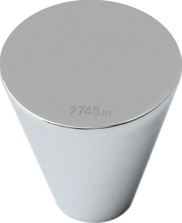 Ручка мебельная кнопка BOYARD C1260 RC012SC.4 сатиновый хром