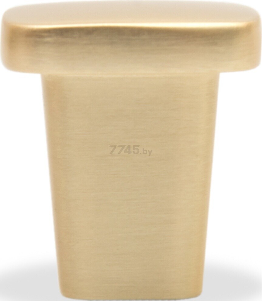 Ручка мебельная кнопка BOYARD Gaspar RC022MBSG.4 матовое брашированное сатиновое золото