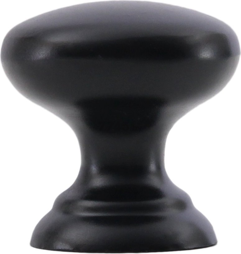 Ручка мебельная кнопка BOYARD Ursula RC433BL.4 черный матовый - Фото 2