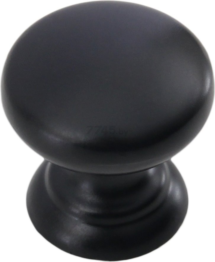 Ручка мебельная кнопка BOYARD Ursula RC433BL.4 черный матовый