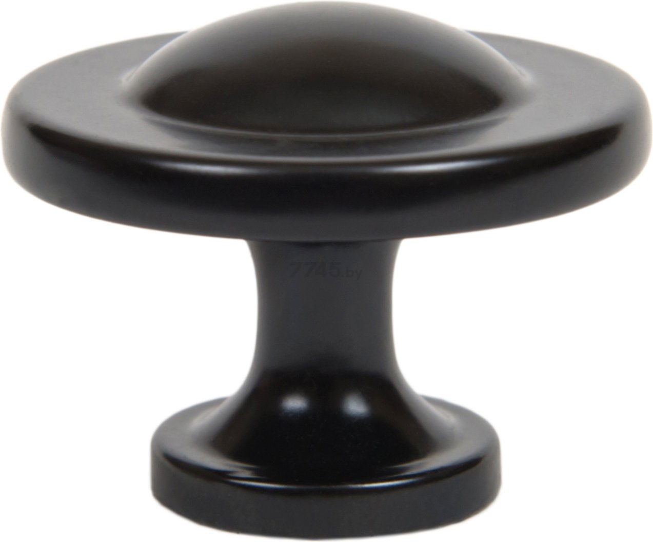 Ручка мебельная кнопка BOYARD Olsen RC463BL.3 черный матовый - Фото 2
