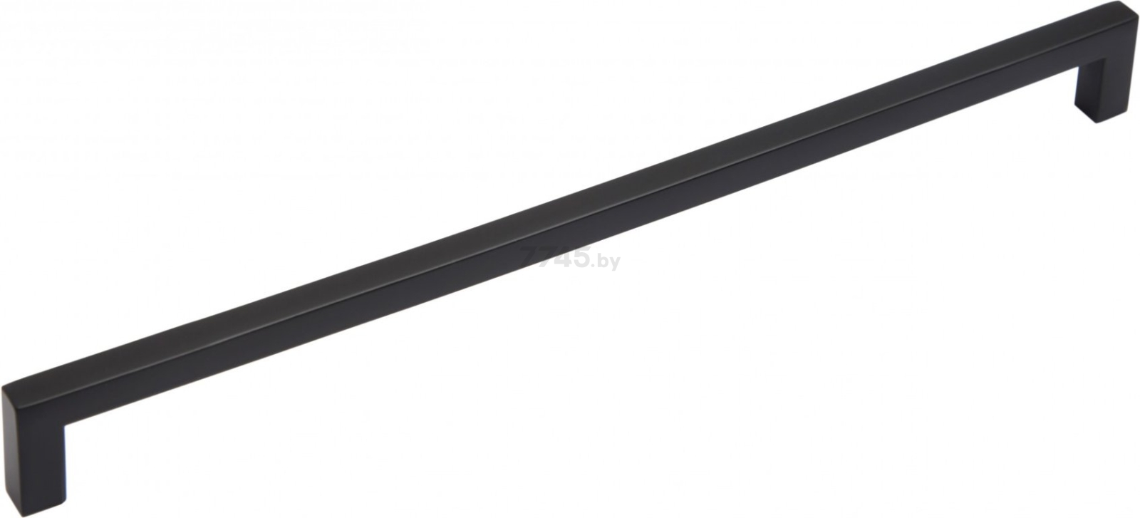 Ручка мебельная скоба BOYARD Quadra RS043BL.4/256 черный матовый 