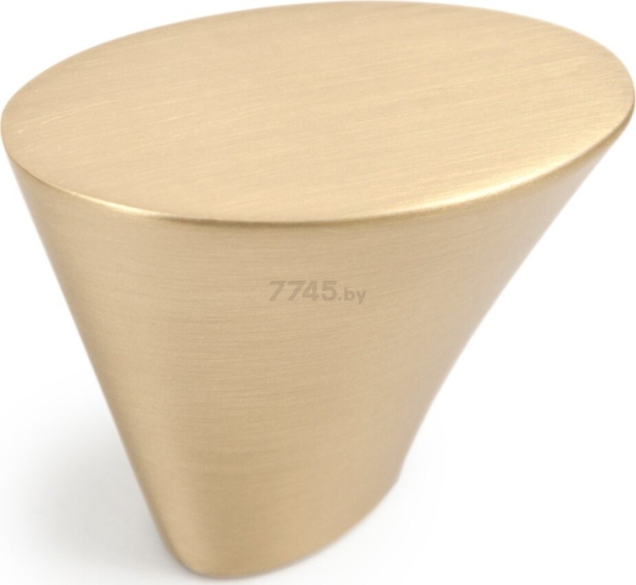 Ручка мебельная кнопка BOYARD Jet RC219SG.4 сатиновое золото