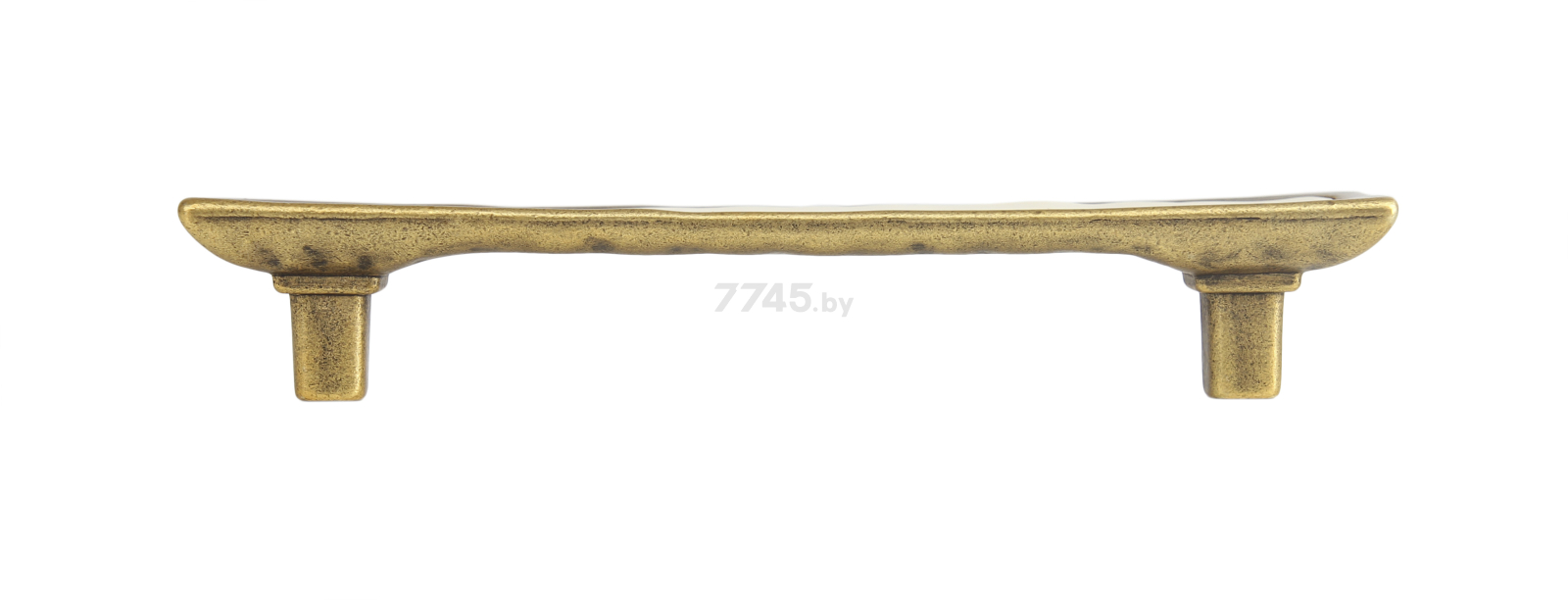 Ручка мебельная скоба BOYARD Totem RS123MAB.4/128/Bg матовая старинная латунь - Фото 3
