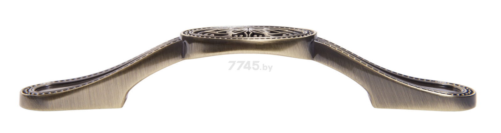 Ручка мебельная скоба BOYARD RS426BAB.3/96 брашированная старинная бронза - Фото 3