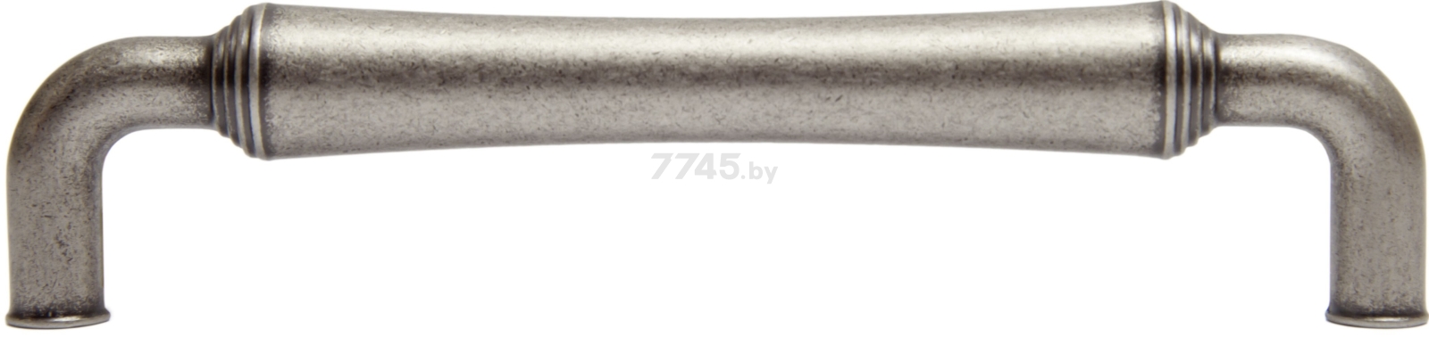 Ручка мебельная скоба BOYARD Master RS446BAZ.4/128 черненый старинный цинк - Фото 2