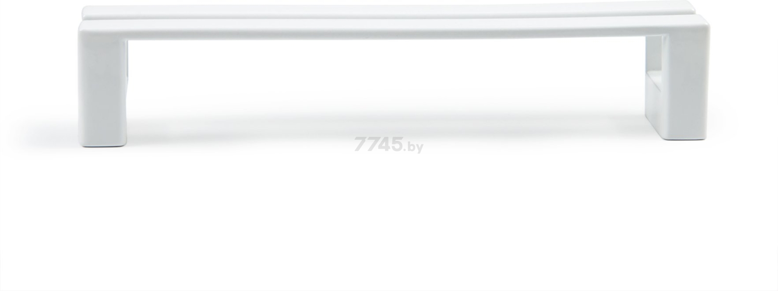 Ручка мебельная скоба BOYARD RS273W.3/128 белый - Фото 2