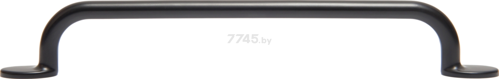 Ручка мебельная скоба BOYARD Nordline RS298BL.4/160 матовый черный - Фото 3