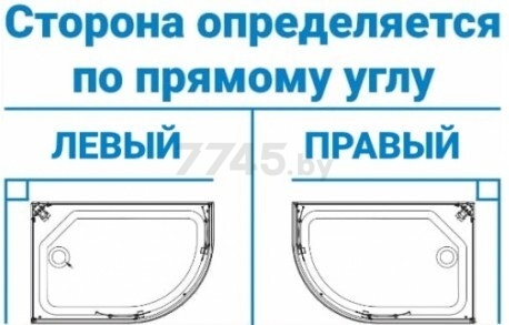 Поддон душевой TRITON ПД17 120х80 правый (Щ0000038230) - Фото 3
