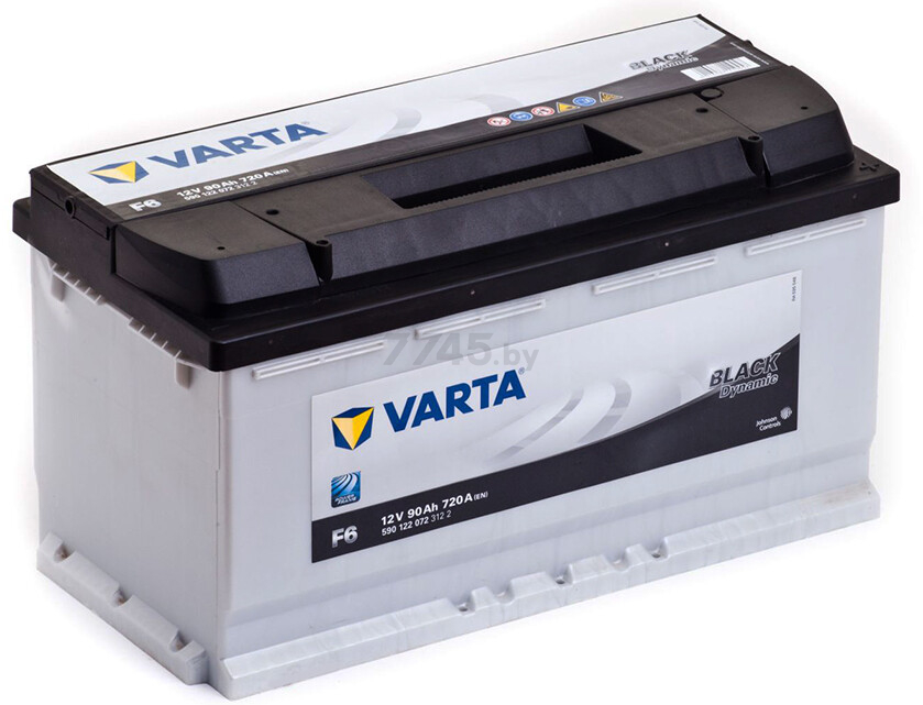 Аккумулятор автомобильный VARTA Black Dynamic 90 А·ч (590122072)