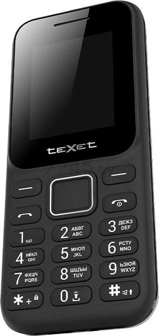 Мобильный телефон TEXET TM-122 черный - Фото 2