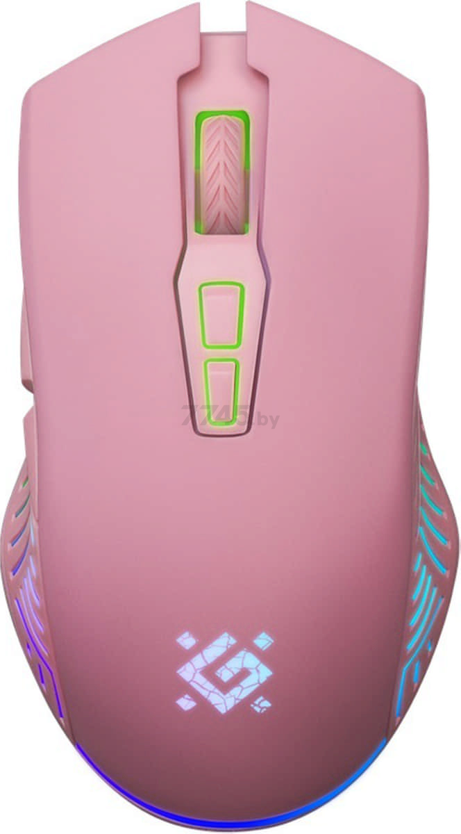 Мышь игровая беспроводная DEFENDER Pandora GM-502 розовая (52501)
