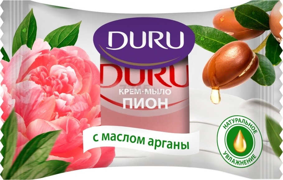 Крем-мыло туалетное DURU Пион с маслом арганы 80 г (9261113571)