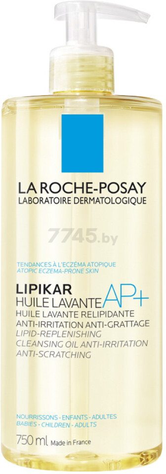Масло для ванны и душа LA ROCHE-POSAY Lipikar Ap+ Oil 750 мл (3337875656757)