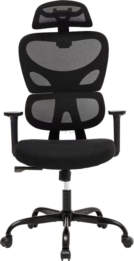 Кресло компьютерное EVERPROF Skill сетка черный - Фото 2