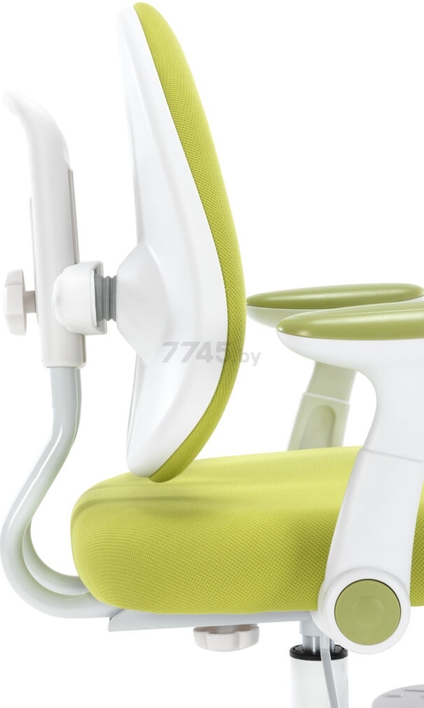 Кресло компьютерное EVERPROF Kids 104 ткань зеленый - Фото 5