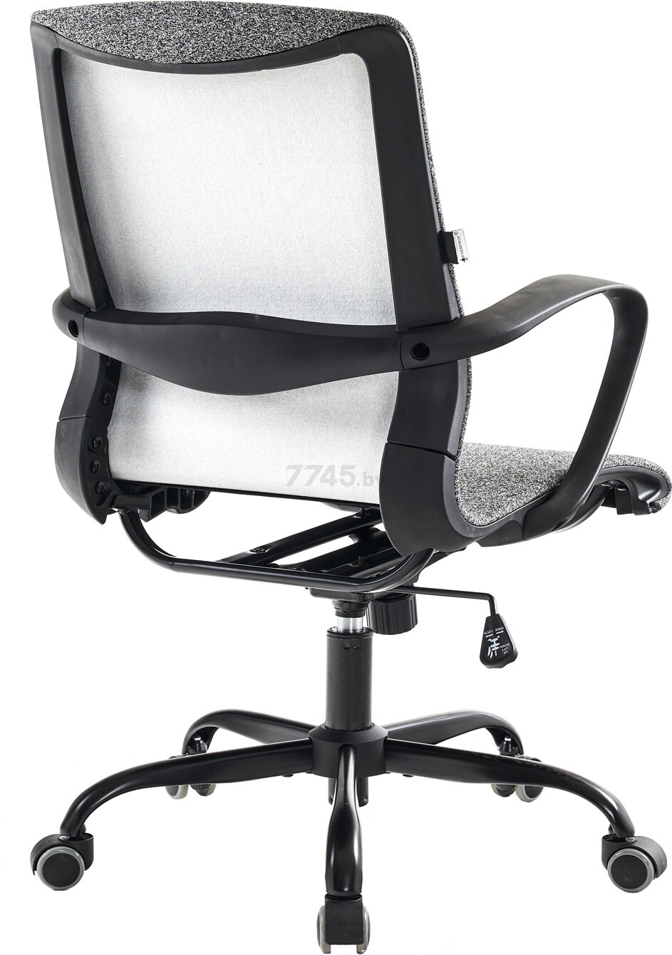 Кресло компьютерное EVERPROF Zero ткань темно-серый - Фото 4