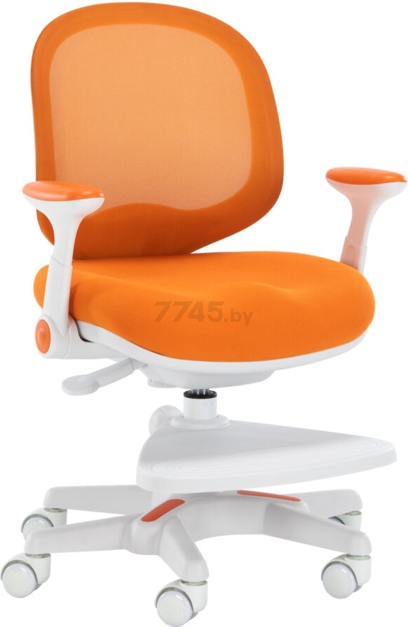 Кресло компьютерное EVERPROF Kids 102 ткань оранжевый